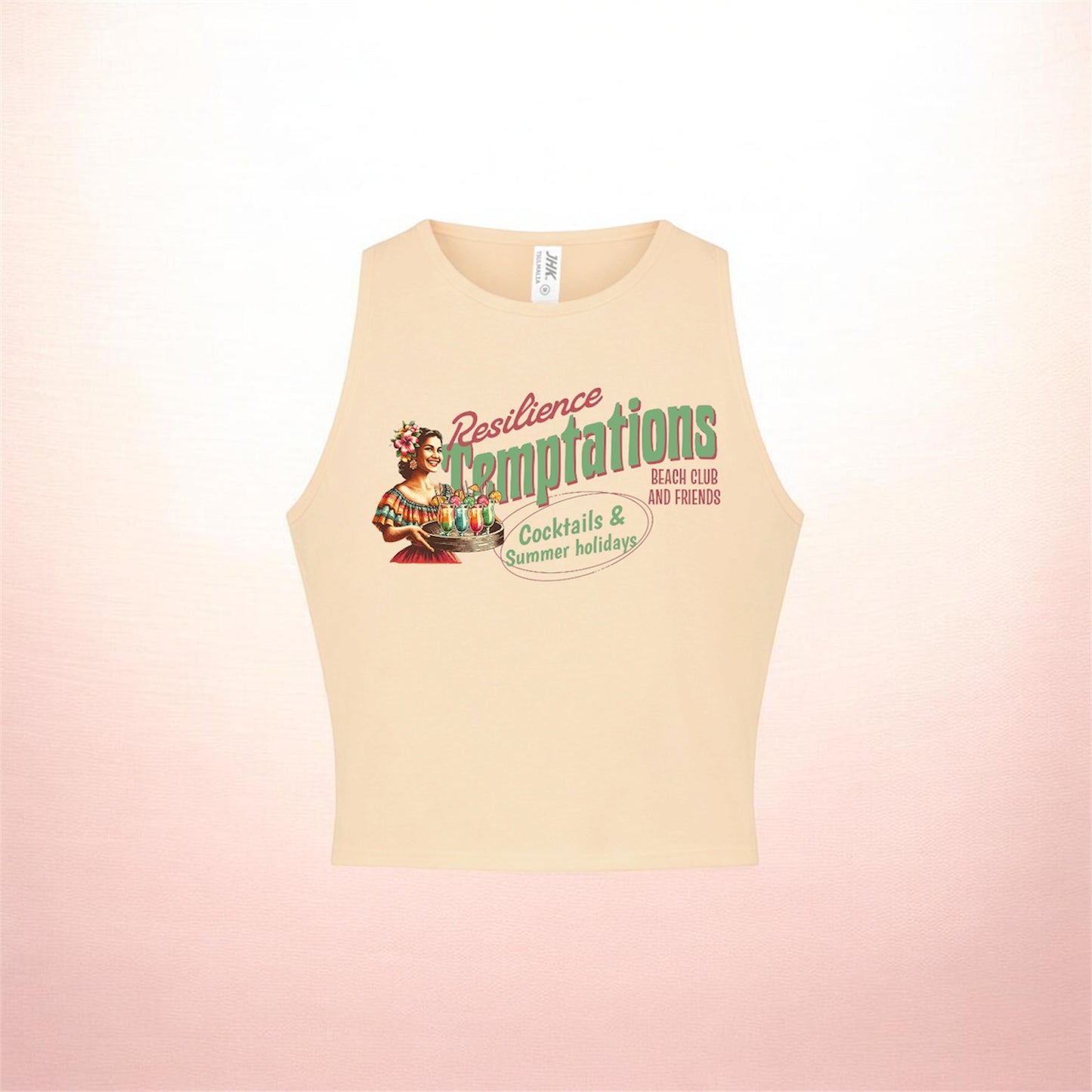 Temptations beige Crop 🌺
