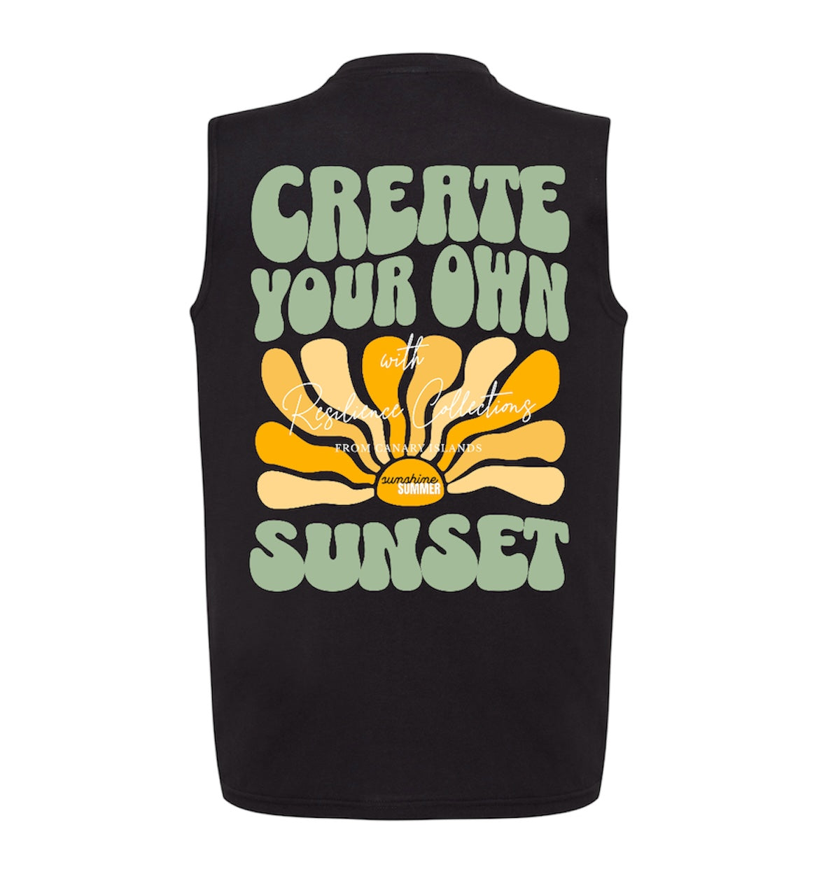 TANK TOP Sunset Black
