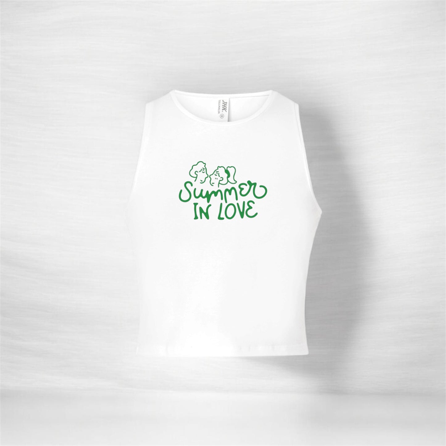 Love Summer Crop WHITE 💚