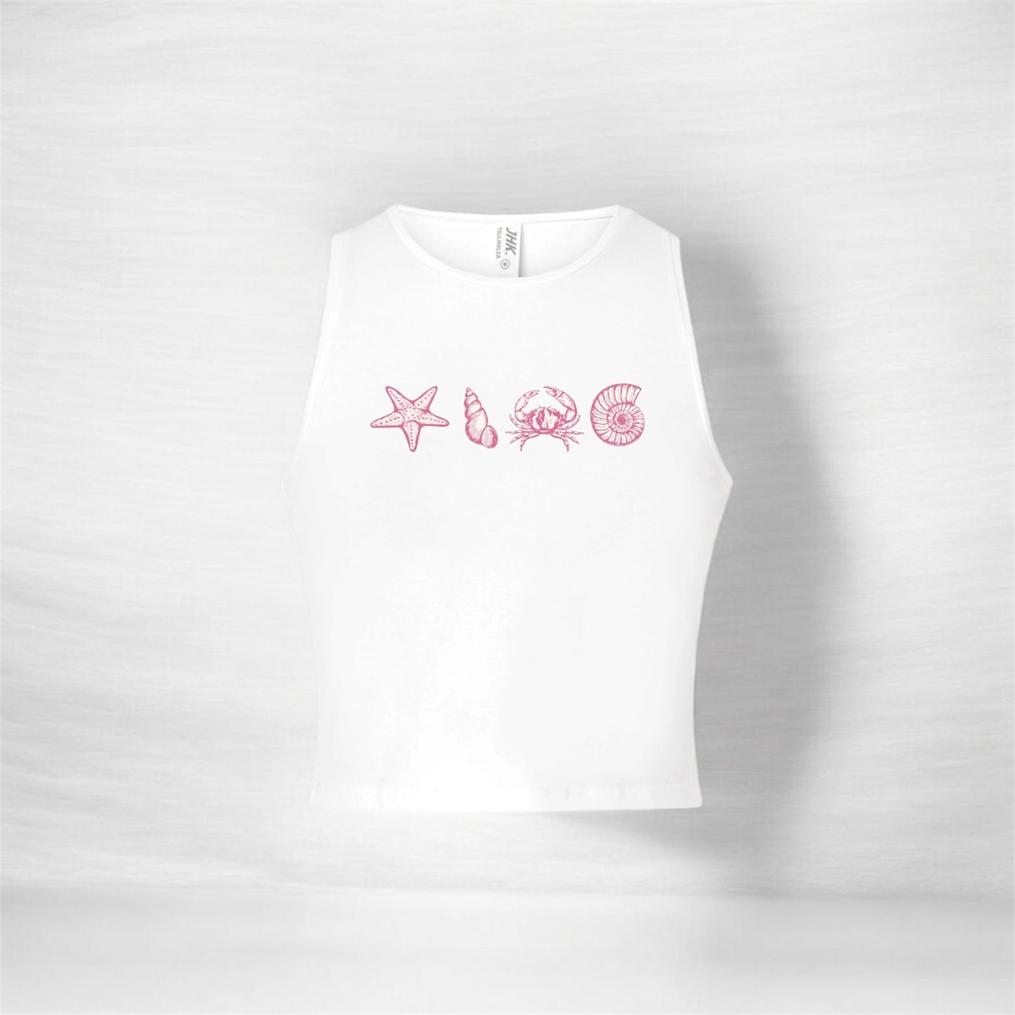 The sea Crop WHITE 🐚