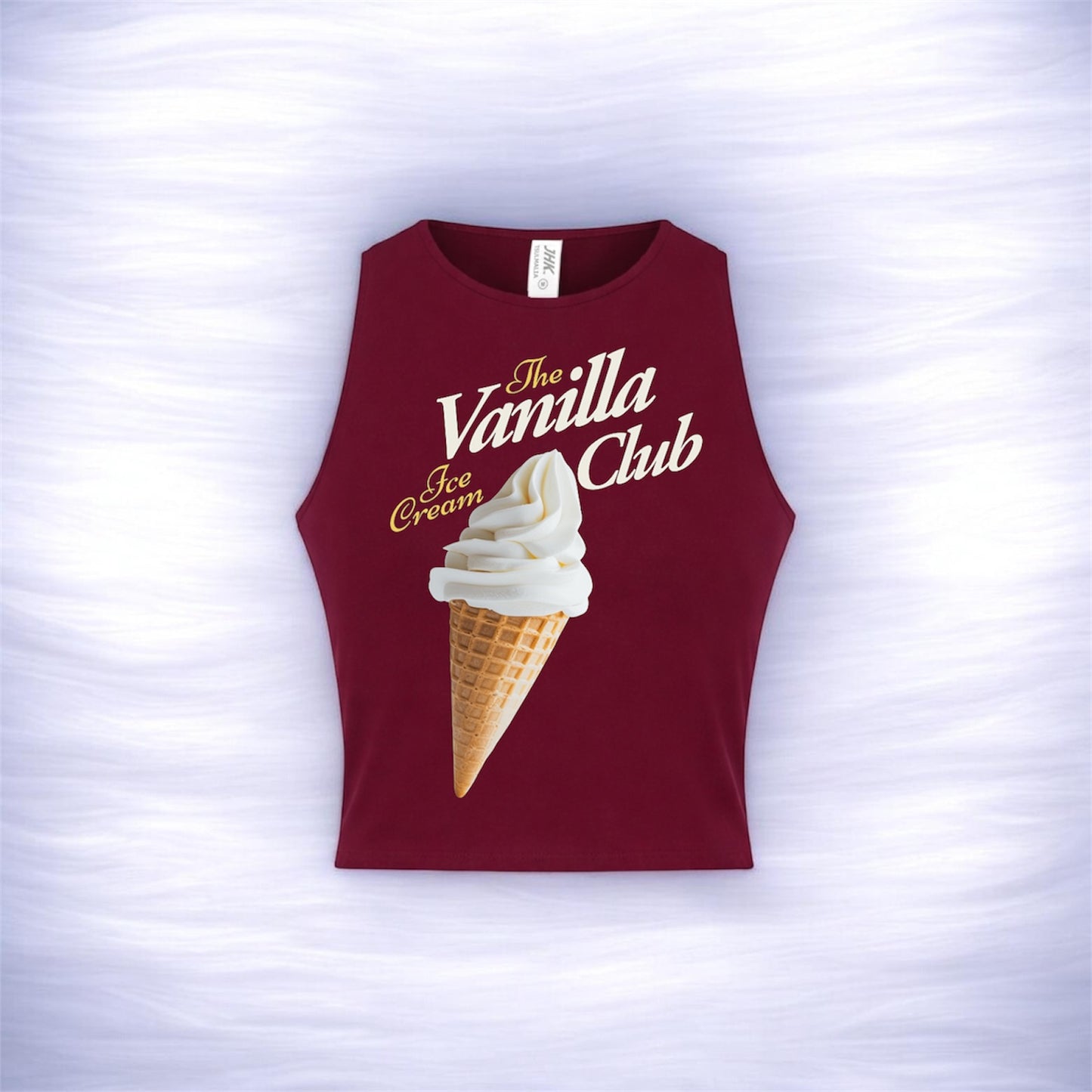 Vainilla Club teja Crop 🍦