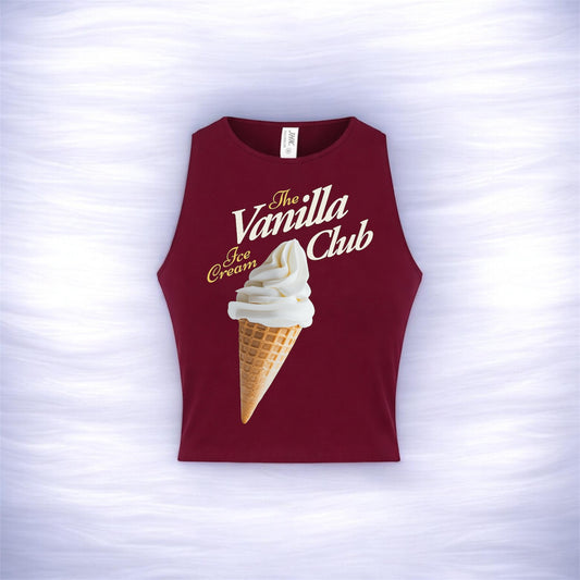 Vainilla Club teja Crop 🍦